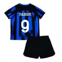 Dres Inter Milan Marcus Thuram #9 Domáci pre deti 2023-24 Krátky Rukáv (+ trenírky)